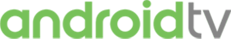 Light green Android TV logo